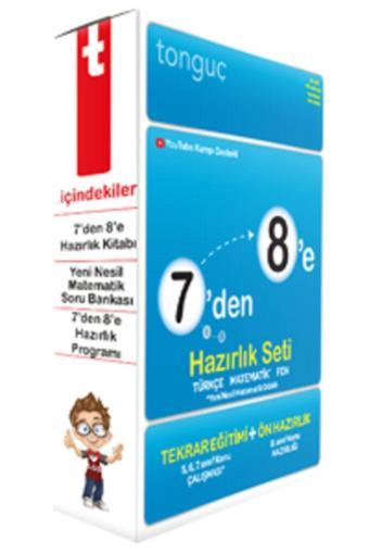 Tonguç 7'den 8'e Hazırlık Seti Konu Anlatımlı Soru Bankası Pra-1529688-5069 - Tonguç Akademi