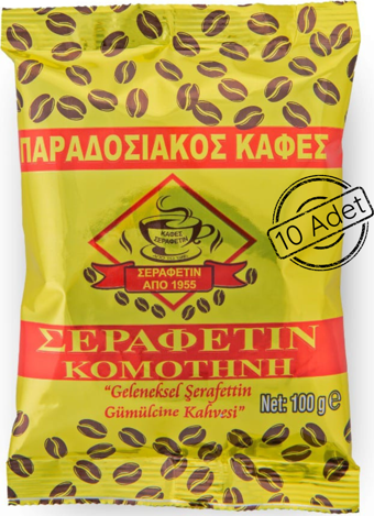 Meskahve Gümülcine Harmanı Sekiz Çekirdek Karışımlı Orta Kavrulmuş Hacı Şerafettin Gümülcine Komotini Türk Kahvesi 1.000Gr