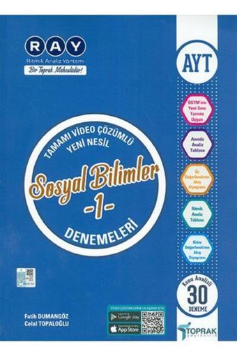 Toprak Ayt Sosyal Bilimler-1 Deneme Kitabı - Toprak Yayınları