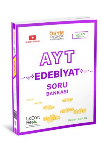 2021 Ayt Edebiyat Soru Bankası Üç Dört Beş Yayınları - Üç Dört Beş Yayınları