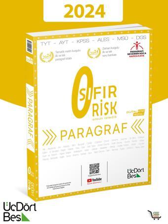 345-Paragraf Sıfır Risk 2024 Model  - Üç Dört Beş Yayınları