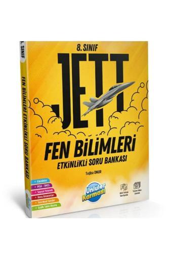 8.sınıf Jet Fen Bilimleri Ünlüler Karması Etkinlikli Soru Bankası - Ünlüler Karması Yayınları