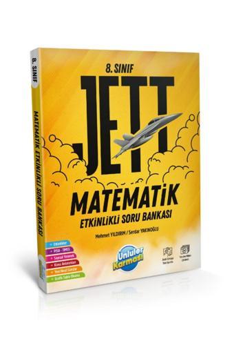 8.sınıf Jet Matematik Ünlüler Karması Etkinlikli Soru Bankası - Ünlüler Karması Yayınları