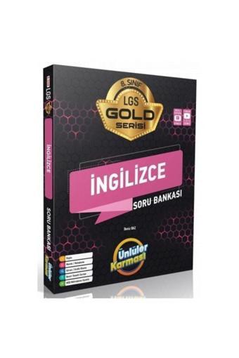 8.sınıf Soru Bankası Ingilizce Gold Seri - Ünlüler Karması Yayınları