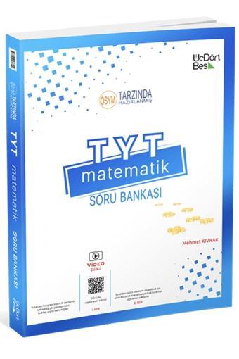 Üç Dört Beş 345 Tyt Matematik Soru Bankası 2023 Yeni Güncel Baskı - Üç Dört Beş Yayınları