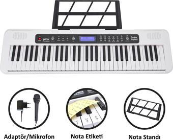 Jwin CTK-3000 WH 61 Tuş Hassasiyetli 5 Oktav Org(Beyaz)