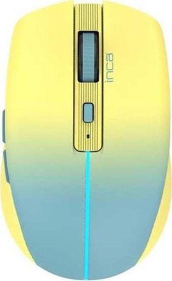 Inca IWM-511RS Wireless Mouse Sarı, Sarı
