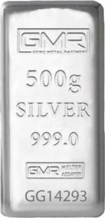 RimaGold GMR 500 Gr Gümüş Külçe