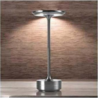 Cata Ct-8438 Toronto Şarjlı 3 Renk Dokunmatik Masa Lambası Silver