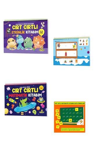 Yükselen Zeka Yayınları +16 Ay Cırt Cırtlı Etkinlik Kitabım 2’Li Set (Yükselen Zekâ) - Yükselen Zeka Yayınları