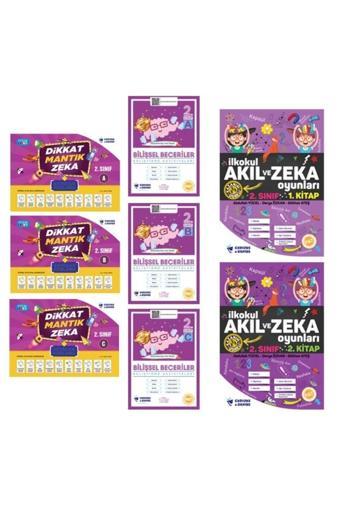 Curious&Genius 2. Sınıfa Özel Dikkat Geliştirme Ve Aktivite Setleri (3 Set Takım) (Bilsem Hazırlık) - Curios & Genius Yayınları