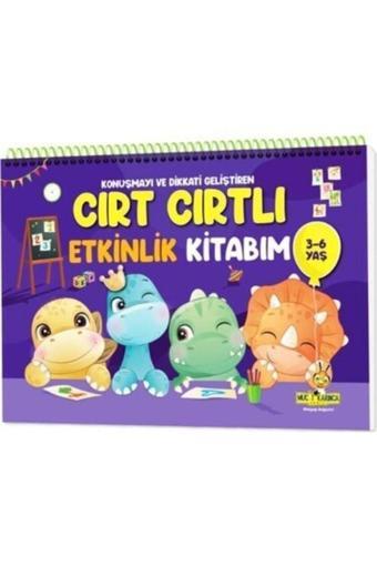 Yükselen Zeka Yayınları Yükselen Zeka Konuşma Ve Dikkati Geliştiren 3-6 Yaş Cırt Cırtlı Etkinlik Kitabım - Yükselen Zeka Yayınları