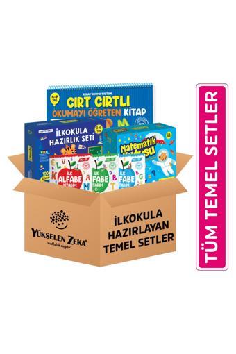 Yükselen Zeka İlkokula Hazırlayan Temel Setler Kolisi - Yükselen Zeka Yayınları