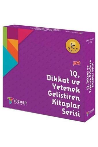 Tüzder Yayınları 5 Yaş 9'Lu Set / Iq Dikkat Ve Yetenek Geliştiren Kitaplar Serisi - Tüzder Yayınları