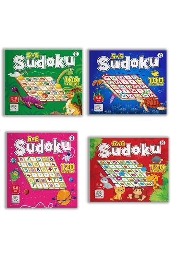 Yükselen Zeka Yayınları 5-8 Yaş Stickerlı Sudoku Seti Yükselen Zeka - Yükselen Zeka Yayınları