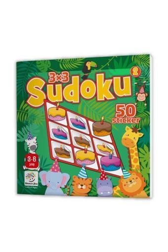 Yükselen Zeka Yayınları Çocuk Stickerlı Sudoku Kitabı - Yükselen Zeka Yayınları