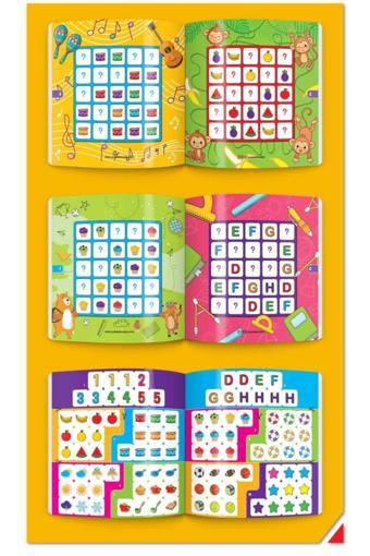 Yükselen Zeka Yayınları 5-8 Yaş Sitickerli Sudoku Yükselen Zeka - Yükselen Zeka Yayınları