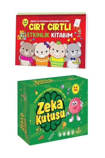 Yükselen Zeka Yayınları Zeka Kutusu & Cırt Cırtlı Etkinlik Kitabım (4-6 Yaş) - Yükselen Zeka Yayınları