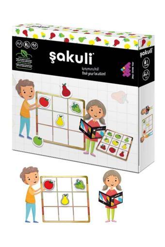 Tüzder Şakuli (Meyvelerle Sudoku) Zeka Ve Akıl Oyunu 3+ Yaş 1+ Oyuncu