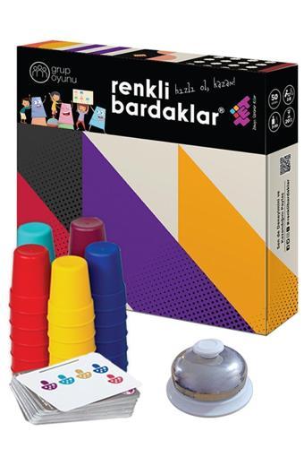 Tüzder Renkli Bardaklar Zeka Ve Akıl Oyunu 3 Yaş 2-5 Oyuncu