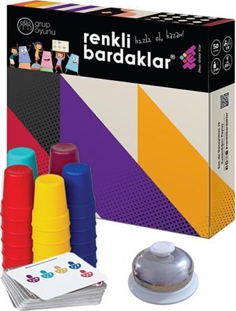 Tüzder Renkli Bardaklar Zeka Ve Akıl Oyunu 3 Yaş 2-5 Oyuncu