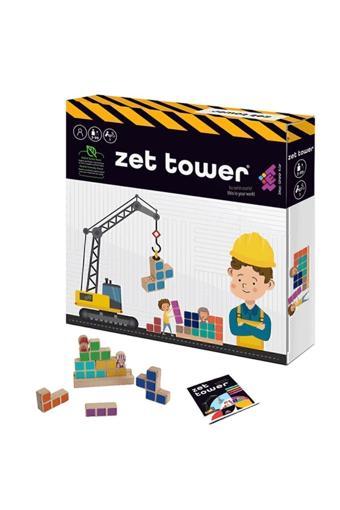 Tüzder Zet Tower (Küçük Mühendisler) Zeka Ve Akıl Oyunu 3+ Yaş 1+ Oyuncu