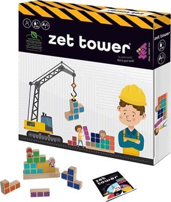 Tüzder Zet Tower (Küçük Mühendisler) Zeka Ve Akıl Oyunu 3+ Yaş 1+ Oyuncu