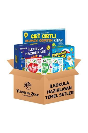 Yükselen Zeka İlkokula Hazırlayan Temel Setler Kolisi - Yükselen Zeka Yayınları