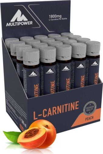 Multipower L-carnitine Liquid 20x25 Ml Şeftali Aromalı