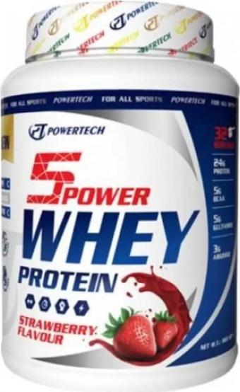 POWERTECH 5power Whey Protein 960 gr (ÇİLEK)