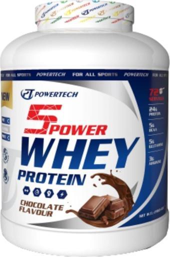 POWERTECH 5power Whey Protein Tozu 72 Servis 2160 gr  Çikolata Aromalı