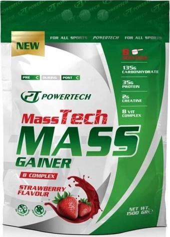 POWERTECH Masstech Mass Gainer 1500 gr Çilek