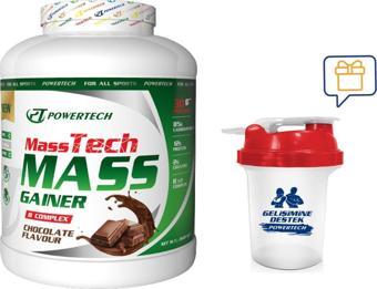 POWERTECH Masstech Mass Gainer 3600 gr Çikolata Aromalı Karbonhidrat Tozu