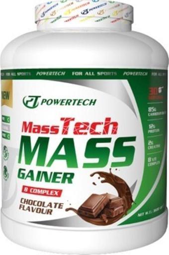 POWERTECH Masstech Mass Gainer 3600 Gr Çikolata Aromalı Kilo Almaya Yardımcı Karbonhidrat Tozu