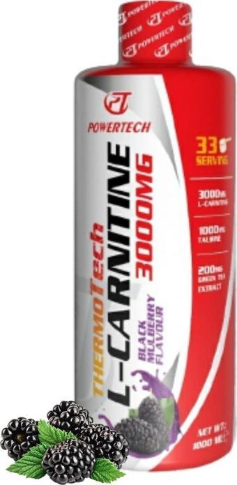 POWERTECH Thermotech L Carnitine 1000 Ml Karadut Aromalı