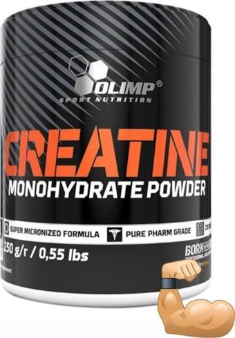 Olimp Creatine Monohydrate Powder Super Micronized Kas Geliştirici Dayanıklılık Performans 250 gr