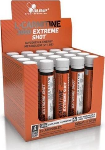 Olimp L-Carnitine 3000 Shot 20 Ampul Kiraz Aromalı