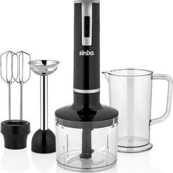 Sinbo SHB-3117 El Blender Seti Siyah