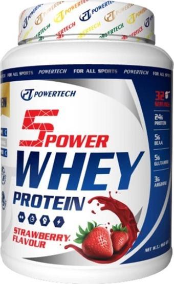 POWERTECH 5power Whey 960 Gr Çilek