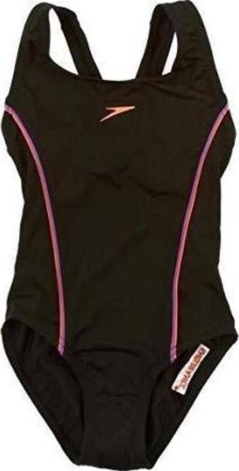 Speedo Fastflow  Black/Purple 5-8 yaş Çocuk Mayosu Sp8079028053