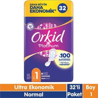 Orkid Platinum Normal Ped 32 Adet