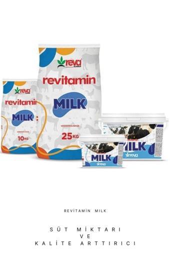 Revitamin Milk Süt Verim Artırıcı Hayvan Yem Katkısı 10 KG Kova