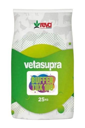 Vetasupra Buffertox 100 - Tamponlayıcı , Maya Takviyeli Ve Toksin Bağlayıcı Etkili 25 Kg