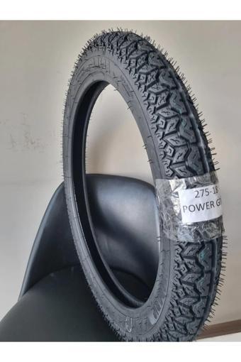 Maruti Tyres 275-18 Tt(Tubetype) Motosiklet Lastiği Power Grip1
