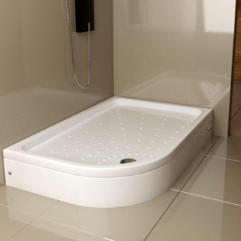 UBM 70x100 cm Asimetrik Oval Duş Teknesi Sağ