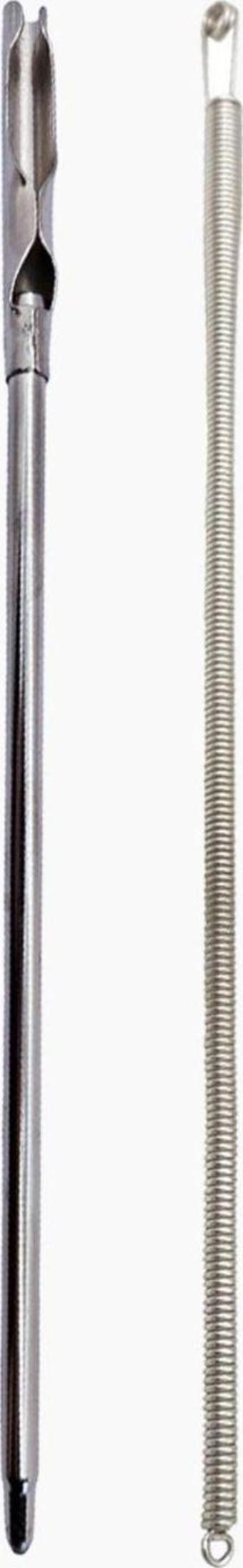 Kordon Lastik ve İplik Geçirme Aparatı Metal 2li Set