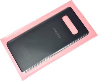 Tkgz Samsung Galaxy S10 PLUS Arka Pil Batarya Kapağı (CAM) SİYAH