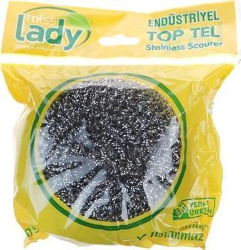Miss Lady Endüstriyel Büyük Boy Bulaşık Teli / Ovma Teli / Toptel - 1 Adet