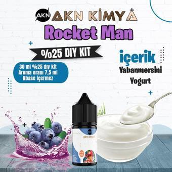 One Hit Wonder Rocket Man Yoğun Dıy Kit Yabanmersini Yogurt Gıda Aroması %25 Oranda Aroma İçerir (Hazır Değildir )