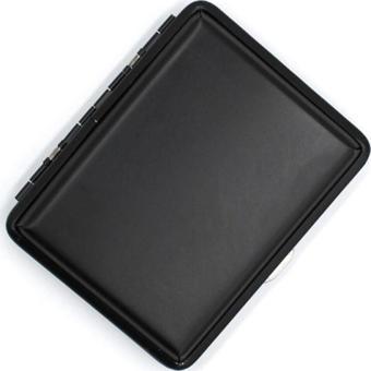 Sedef Silver Metal Mat Siyah Sigara Tabakası